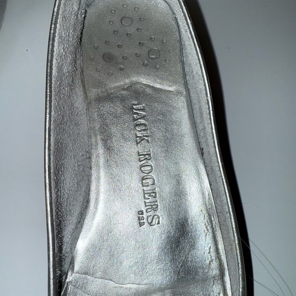 Jack Rogers Silver Women's Loafers - Picture 5 of 7